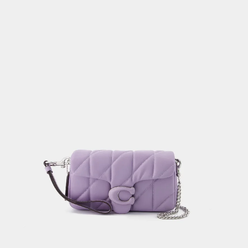 Pillow Tabby Wristlet Clutch - Coach - Leather - Purple