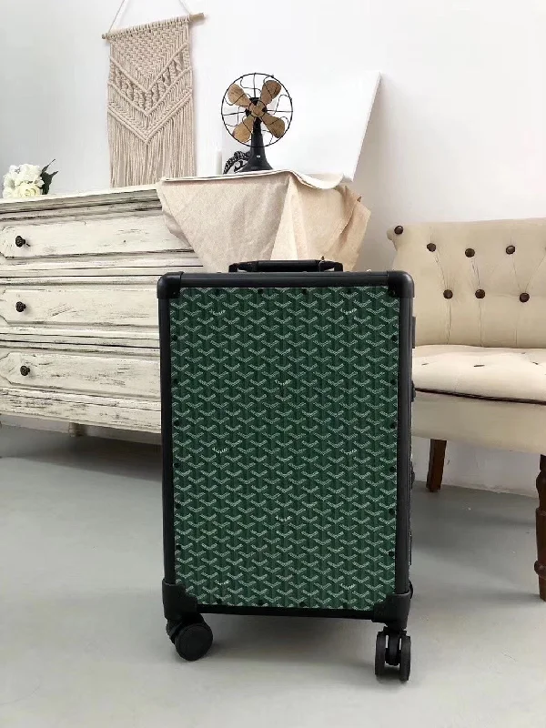 Goyard Rolling Vali Green For Men, LuGucciage 20in/51cm Louis Vuitton