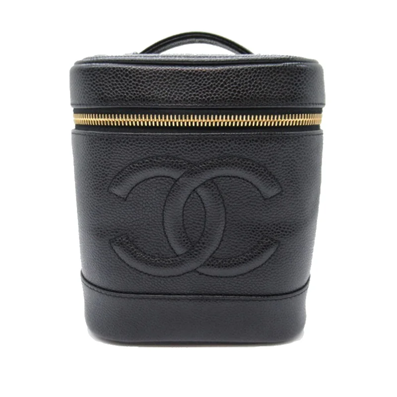 Chanel CC Caviar Vanity Case (SHG-5bSsYd)