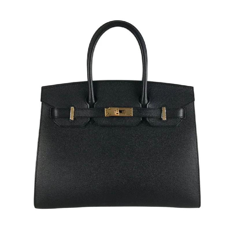 Hermes Birkin 30 Sellier Black Veau Madame