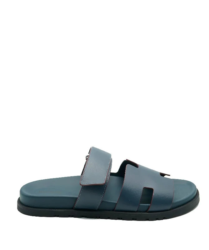 Hermes bleu celeste chypres size 42 - AJC0430