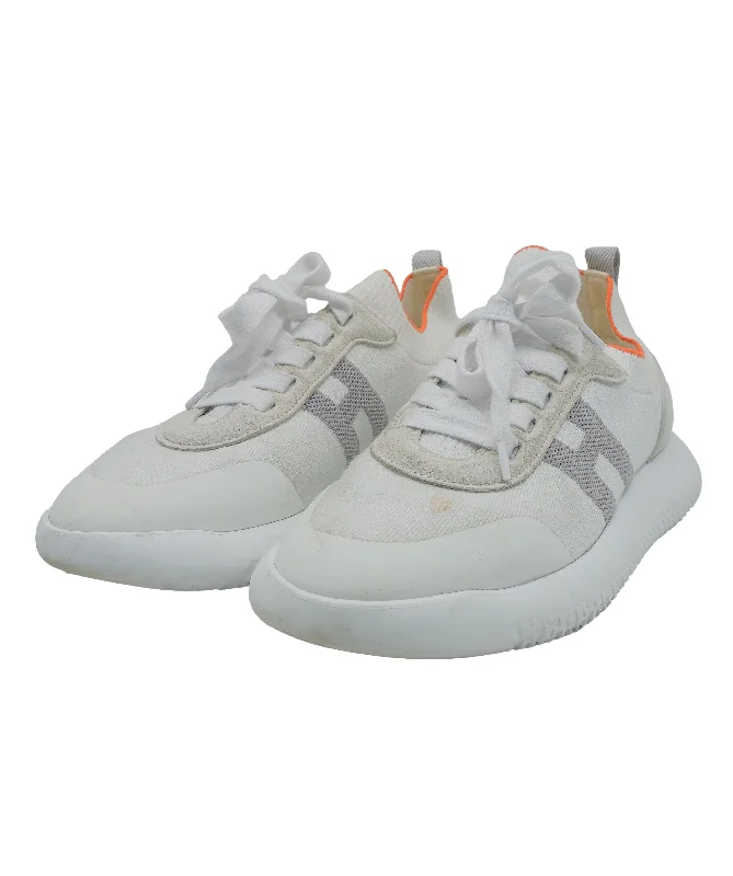 Hermes Bouncing Sneakers White 40 RJC3380