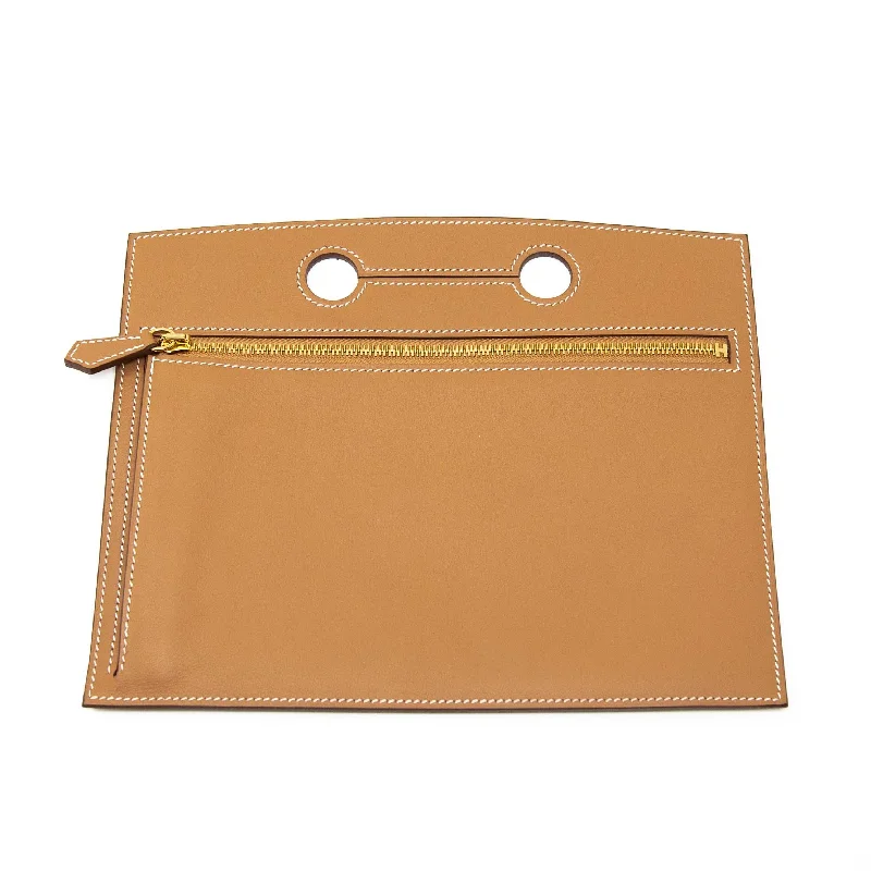 Hermes Gold Swift Detachable Pouch 25