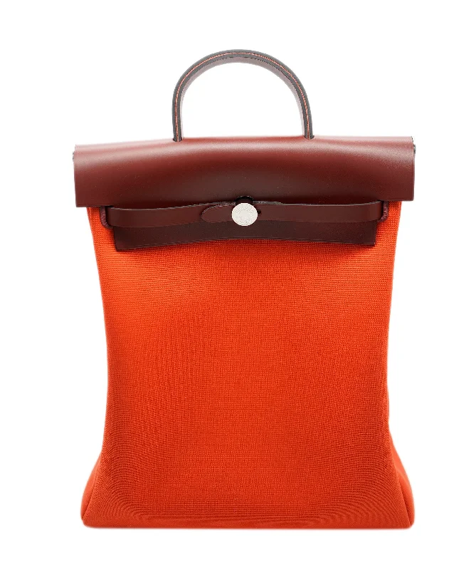 Hermes Herbag backpack, red, full set - AEC1070