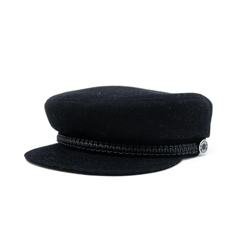 Hermes Noir Casquette Deauville Cap 57