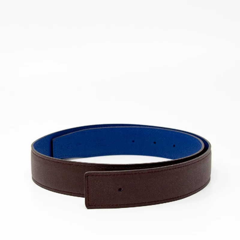 Hermes Prune Swift Reversible Belt Strap 75