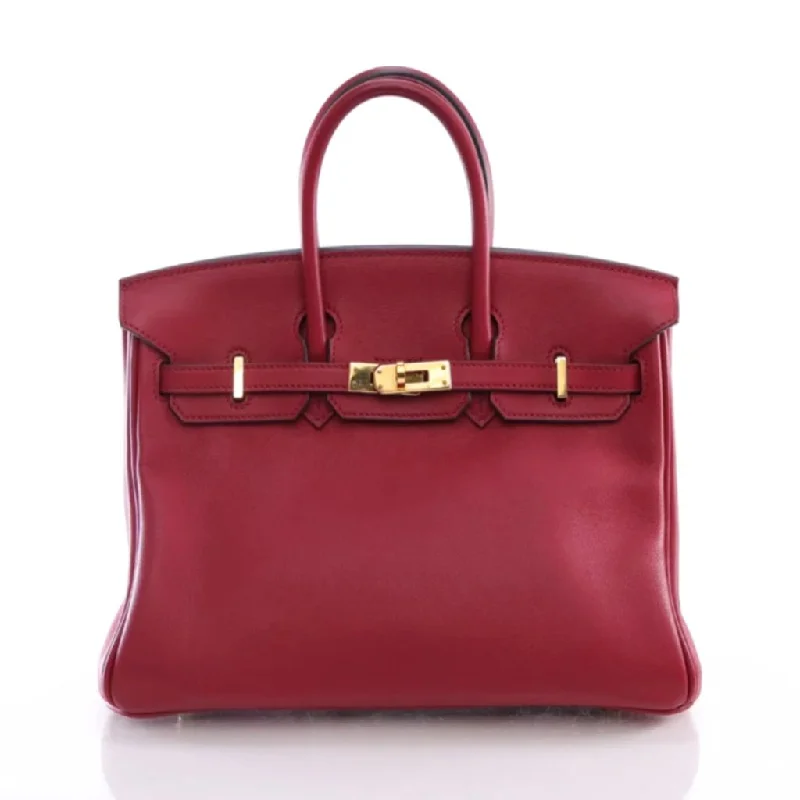 Hermes Rouge Grenat Swift Birkin 25