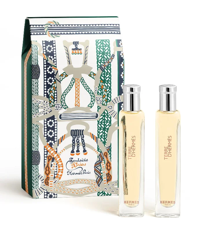 Terre d’Hermès travel duo gift set, two Eau de Toilette