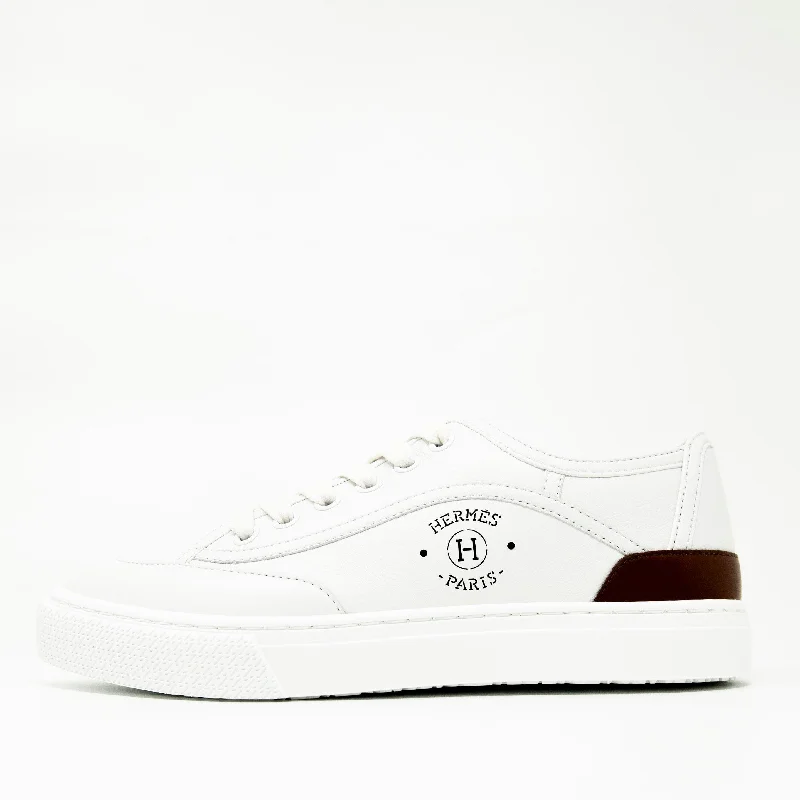 Hermes White Get Sneakers 36