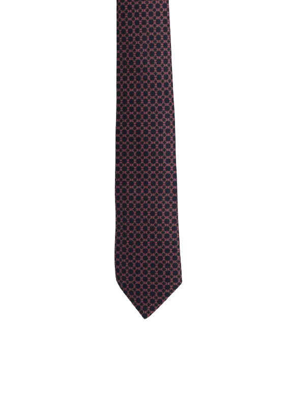 PATTERN SILK TIE