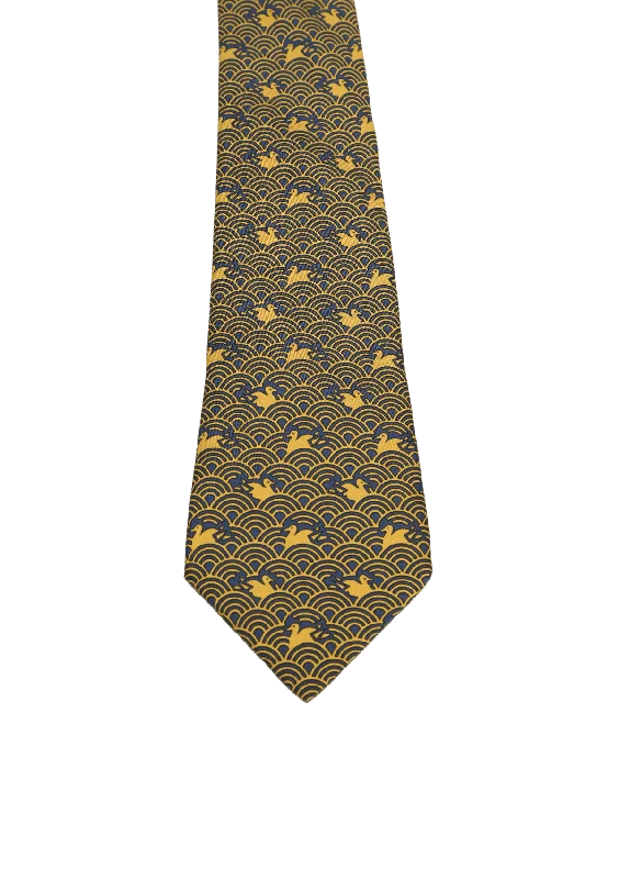 PRINTED SILK TIE