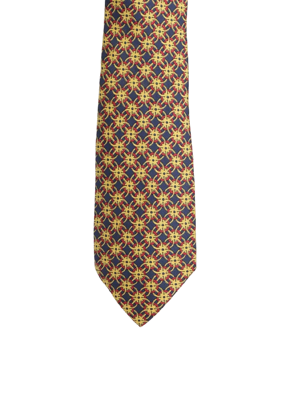 PRINTED SILK TIE