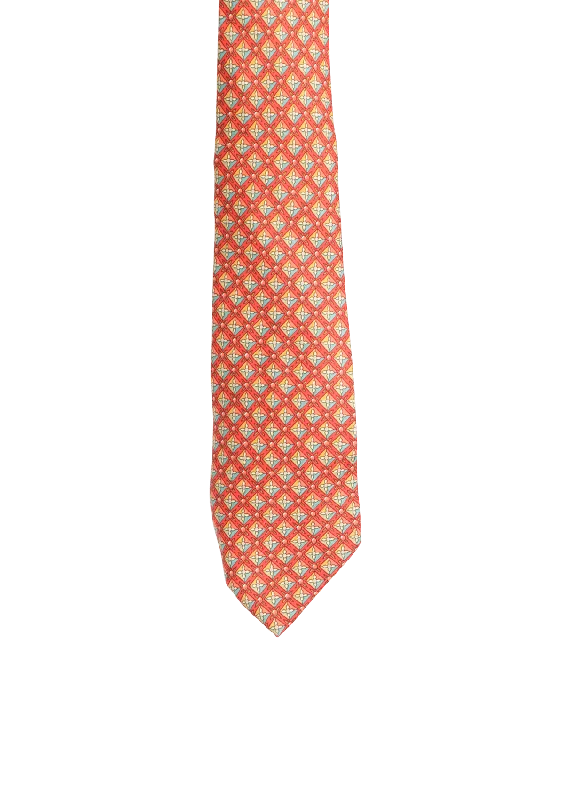 PRINTED SILK TIE