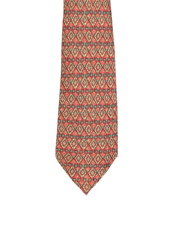 PRINTED SILK TIE