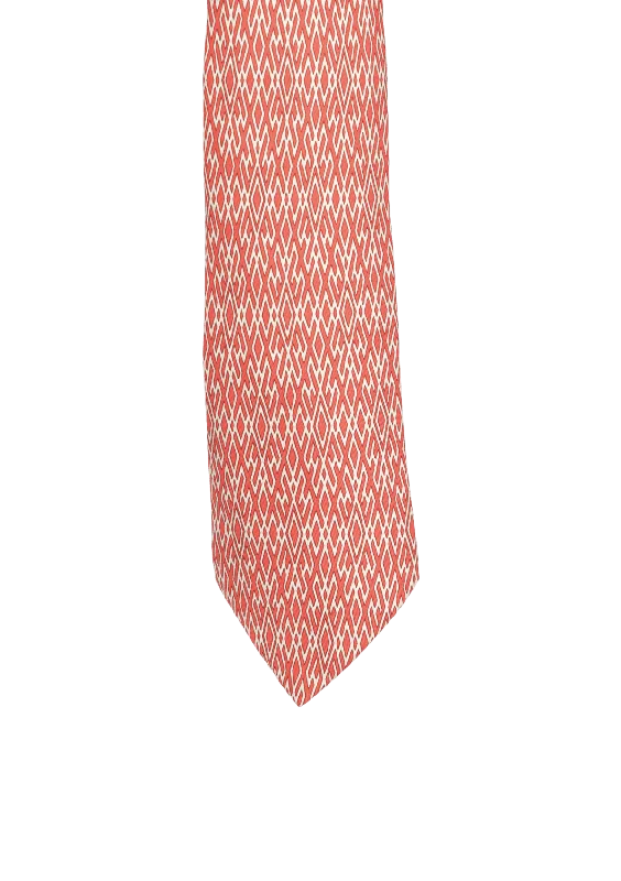 PRINTED SILK TIE