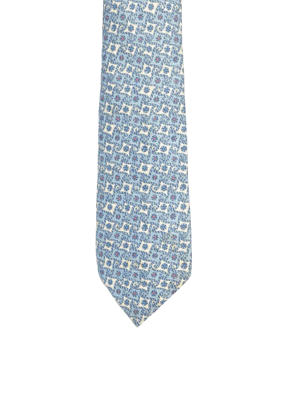 PRINTED SILK TIE