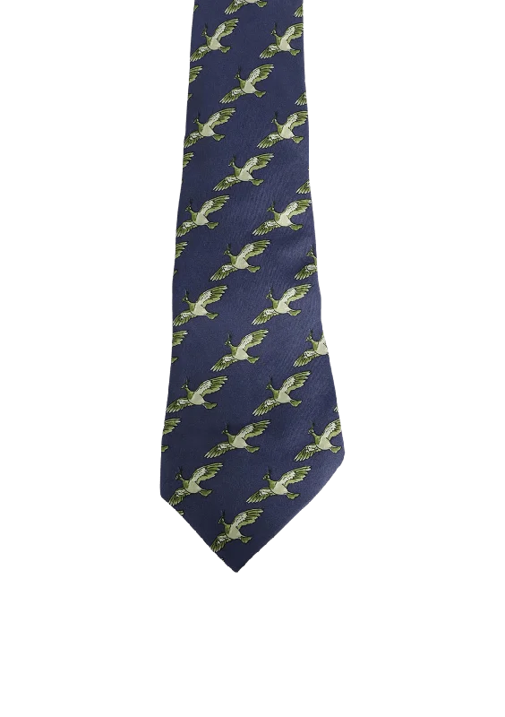 PRINTED SILK TIE