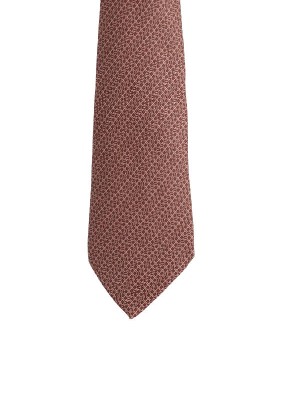 SILK PRINT TIE