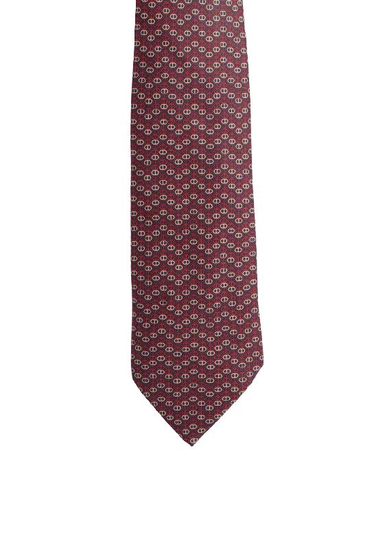 SILK PRINT TIE