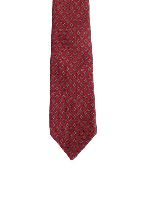 SILK PRINT TIE