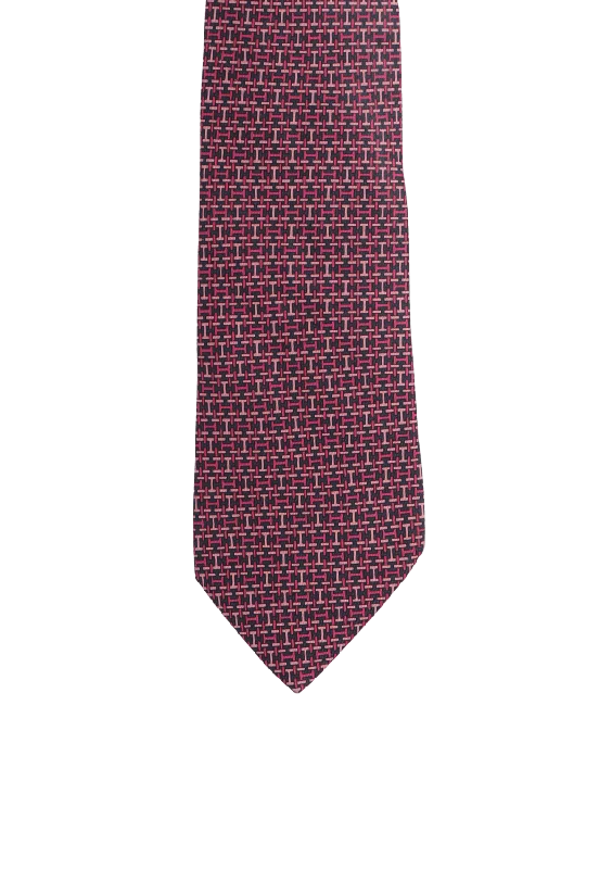 SILK PRINT TIE