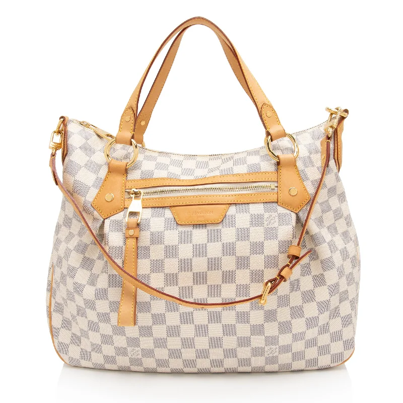 Louis Vuitton Damier Azur Evora MM Tote (SHF-tvwu8e)