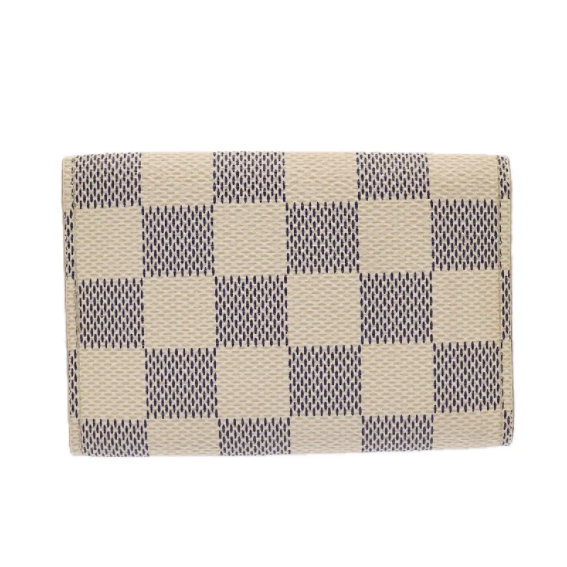 LOUIS VUITTON Damier Azur Multi Cles 6 Key Case N61745 LV 87470