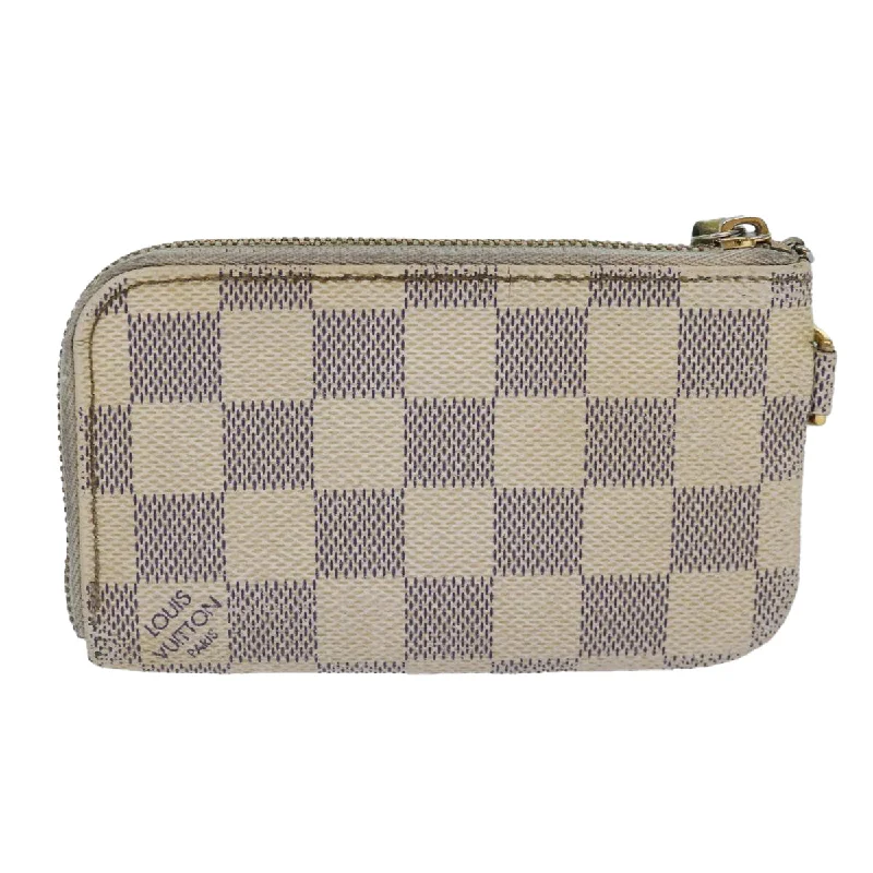 LOUIS VUITTON Damier Azur Pochette Cles Compli Coin Purse N63805 LV 86631