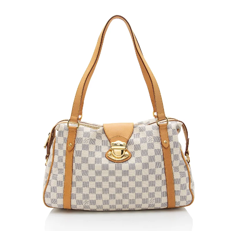 Louis Vuitton Damier Azur Stresa PM Shoulder Bag (SHF-0peFfu)