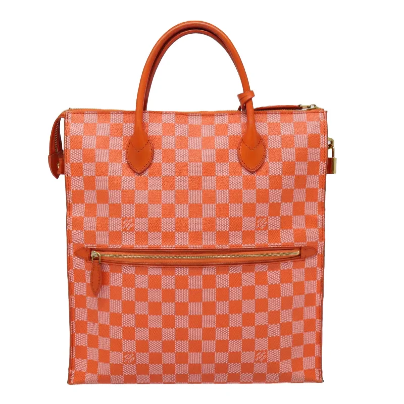 LOUIS VUITTON Damier Color Mobile Hand Bag 2way Orange Pimon N41304 87570