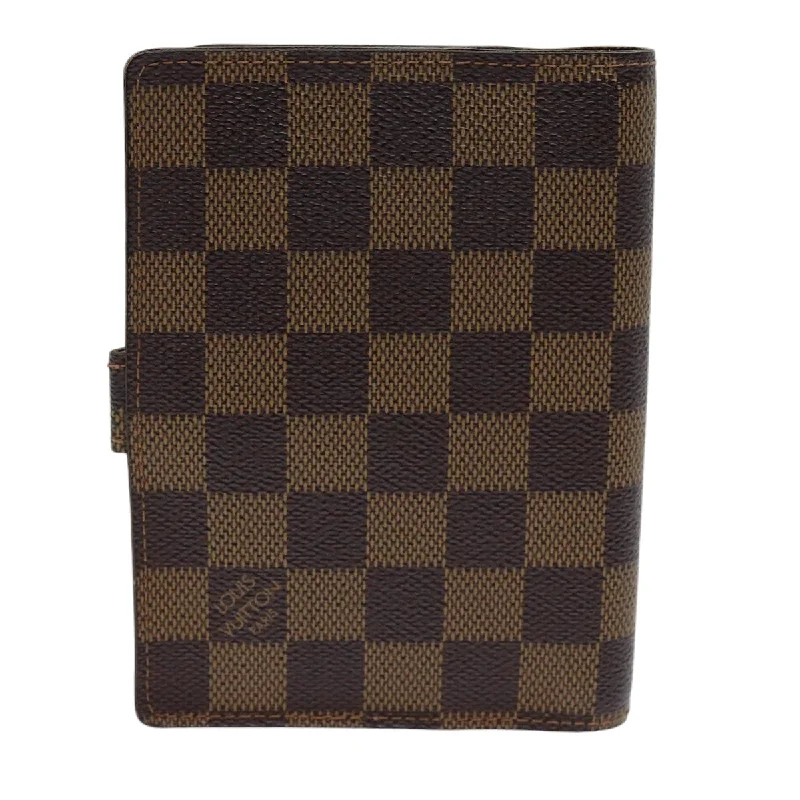 LOUIS VUITTON Damier Ebene Agenda PM Day Planner Cover R20700 LV 83759