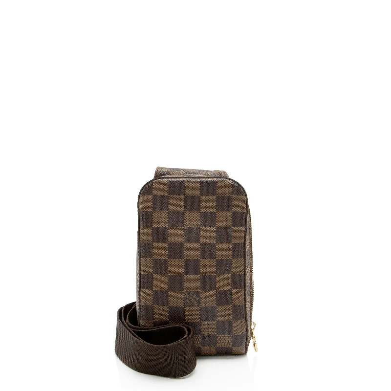 Louis Vuitton Damier Ebene Geronimos Sling Bag (SHF-52COqo)