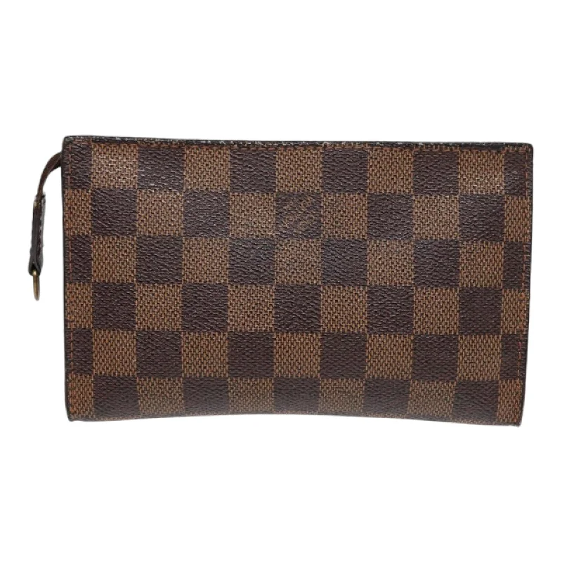 LOUIS VUITTON Damier Ebene Marais Pouch LV 88067