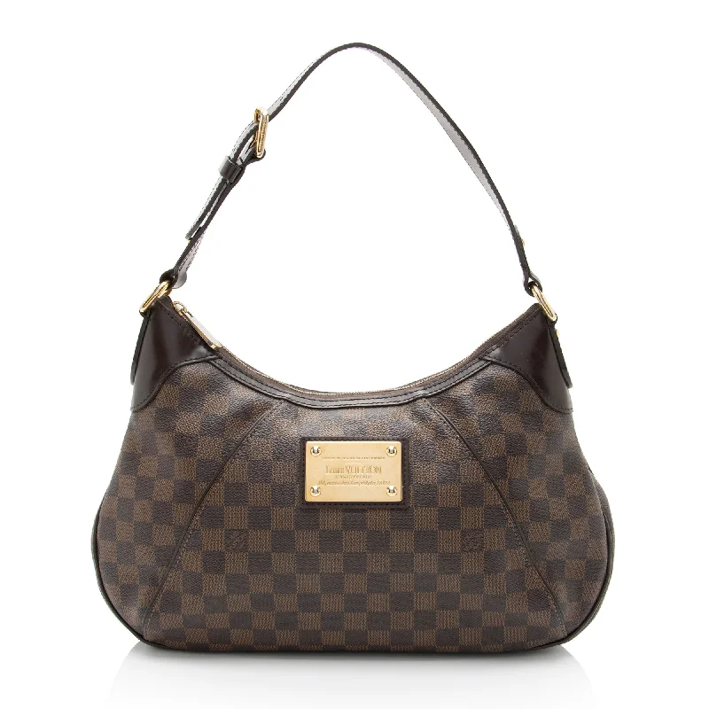 Louis Vuitton Damier Ebene Thames GM Shoulder Bag (SHF-n6OLNP)