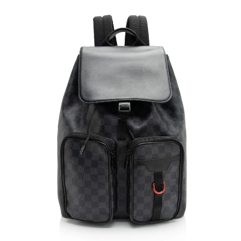 Louis Vuitton Damier Graphite Utility Backpack (SHF-0NLw2p)