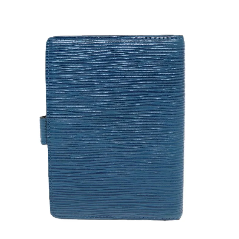 LOUIS VUITTON Epi Agenda PM Day Planner Cover Blue R20055 LV 85178