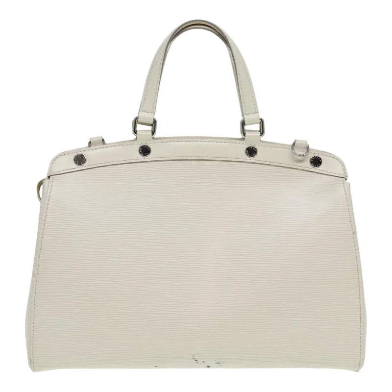 LOUIS VUITTON Epi Blair MM Hand Bag 2way White Yvoire M40330 LV 84482