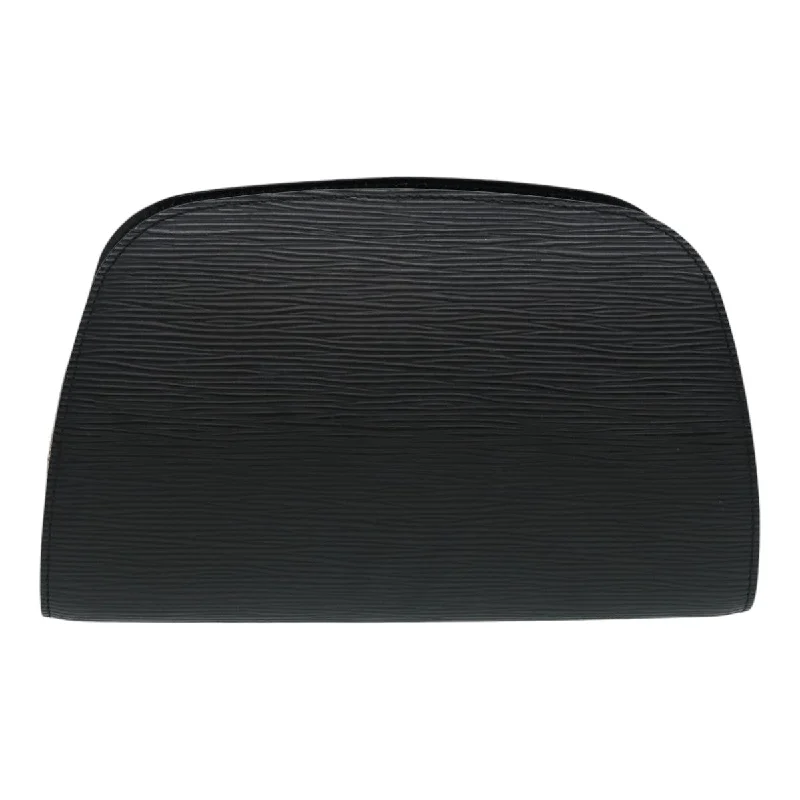 LOUIS VUITTON Epi Dauphine GM Cosmetic Pouch Black M48432 LV 84376