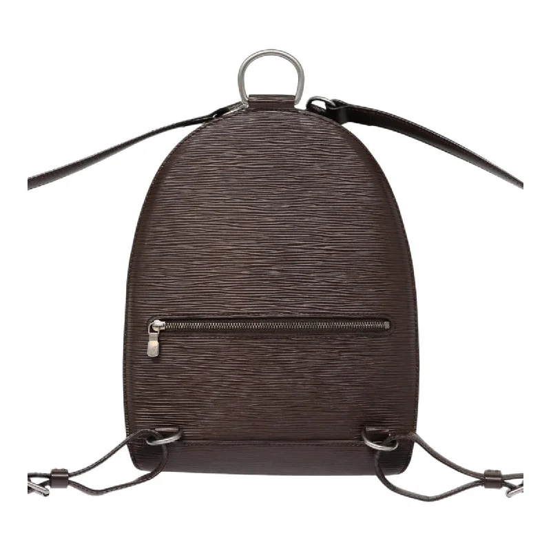 LOUIS VUITTON Epi Mabillon Backpack Mocha M5223D LV yk14365