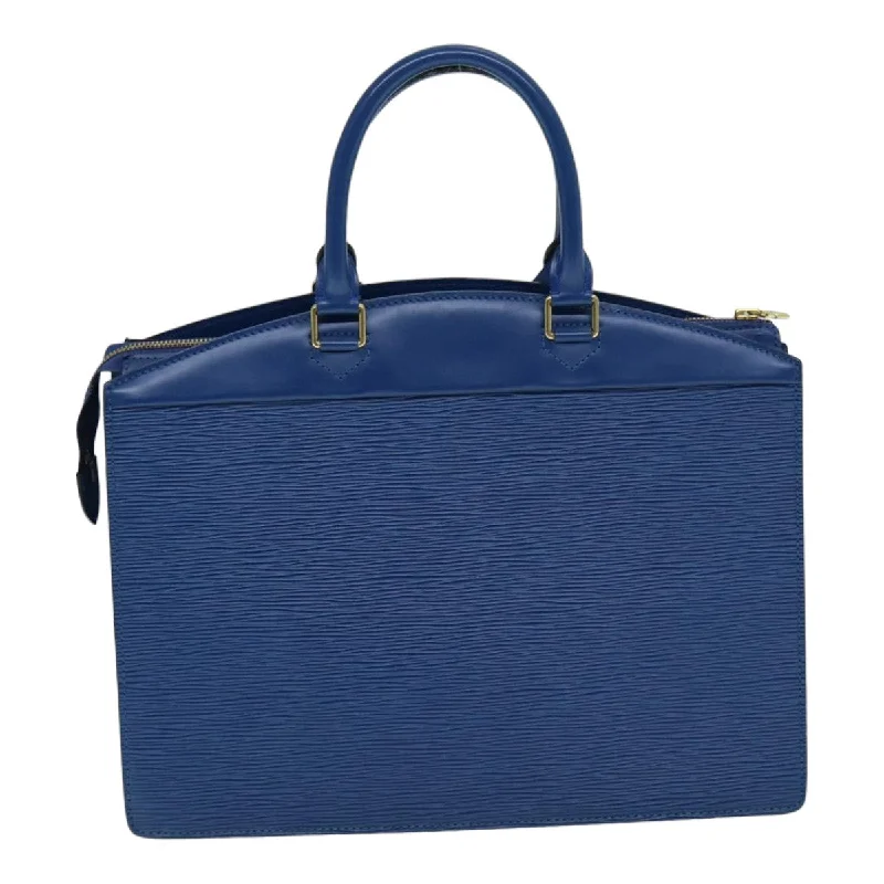 LOUIS VUITTON Epi Riviera Hand Bag Blue M48185 LV 85253