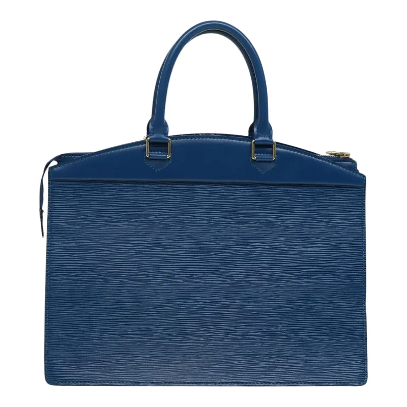 LOUIS VUITTON Epi Riviera Hand Bag Blue M48185 LV 85590