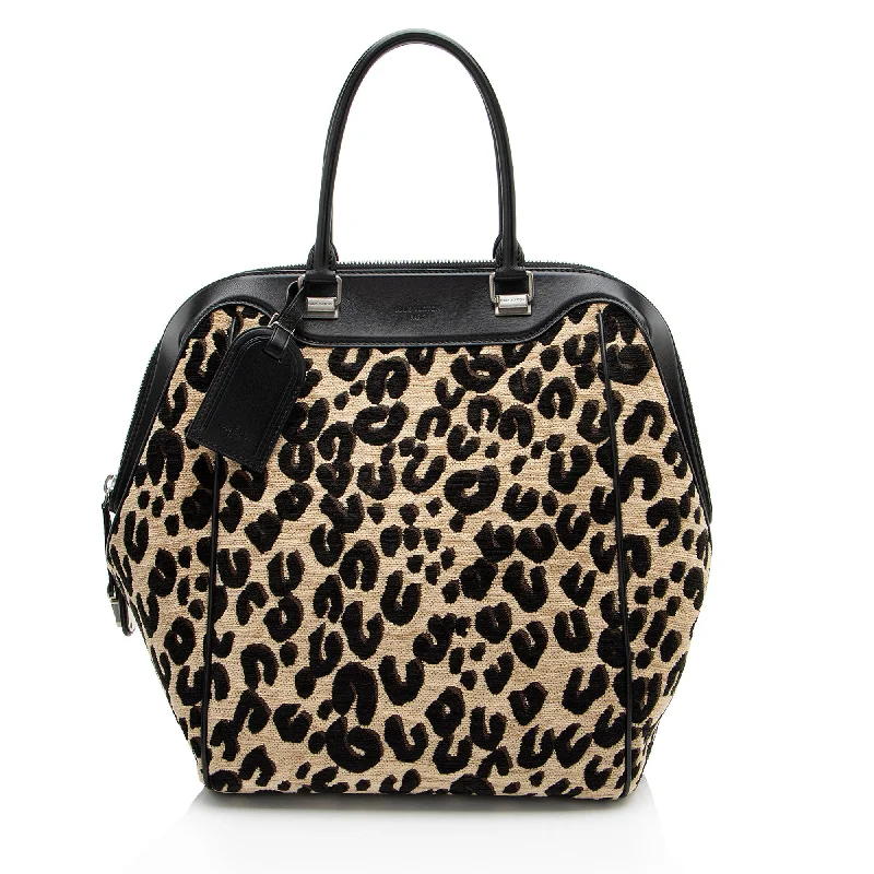 Louis Vuitton Limited Edition Leopard N/S Tote (SHF-bjMQCn)