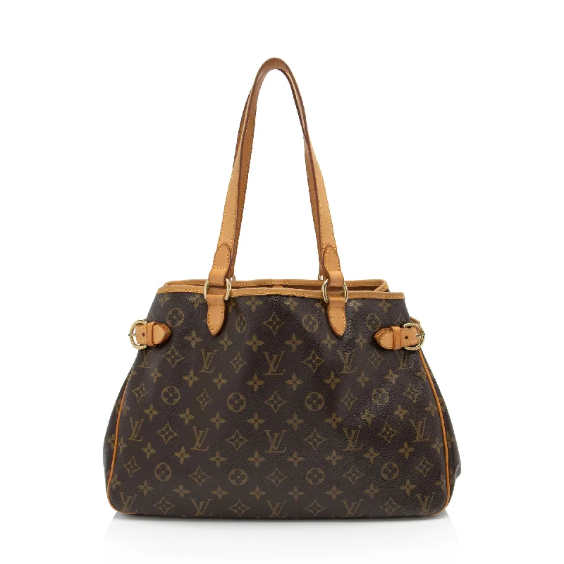 Louis Vuitton Monogram Canvas Batignolles Horizontal Tote (SHF-em9G9h)