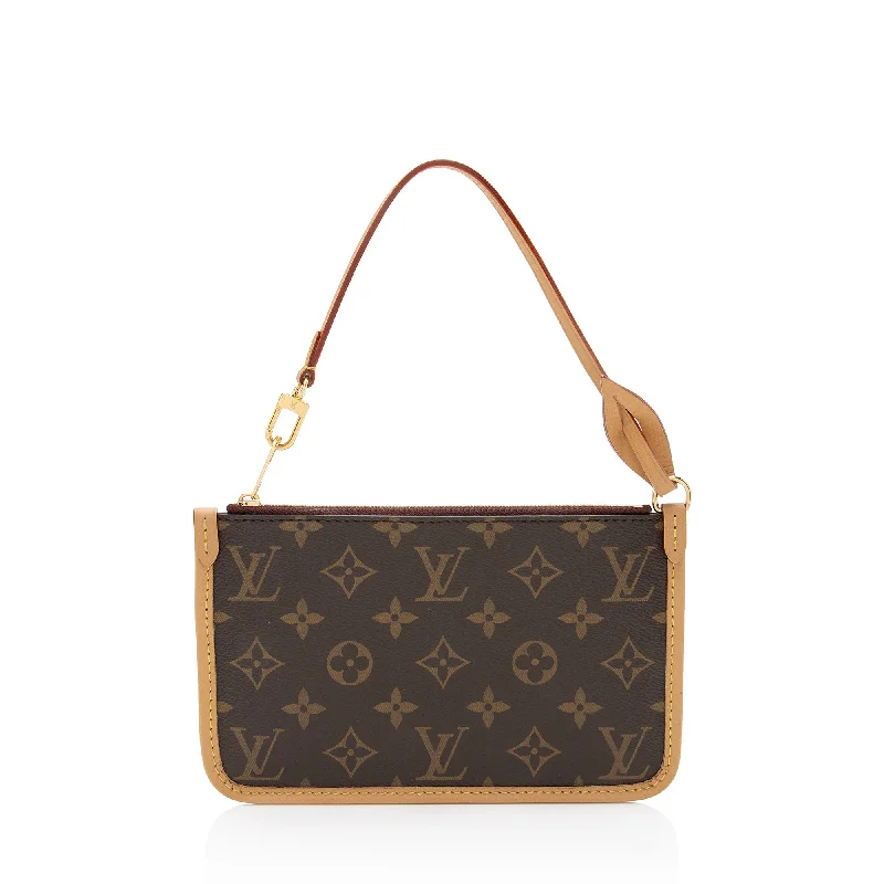 Louis Vuitton Monogram Canvas CarryAll PM Pochette (SHF-WjELNn)