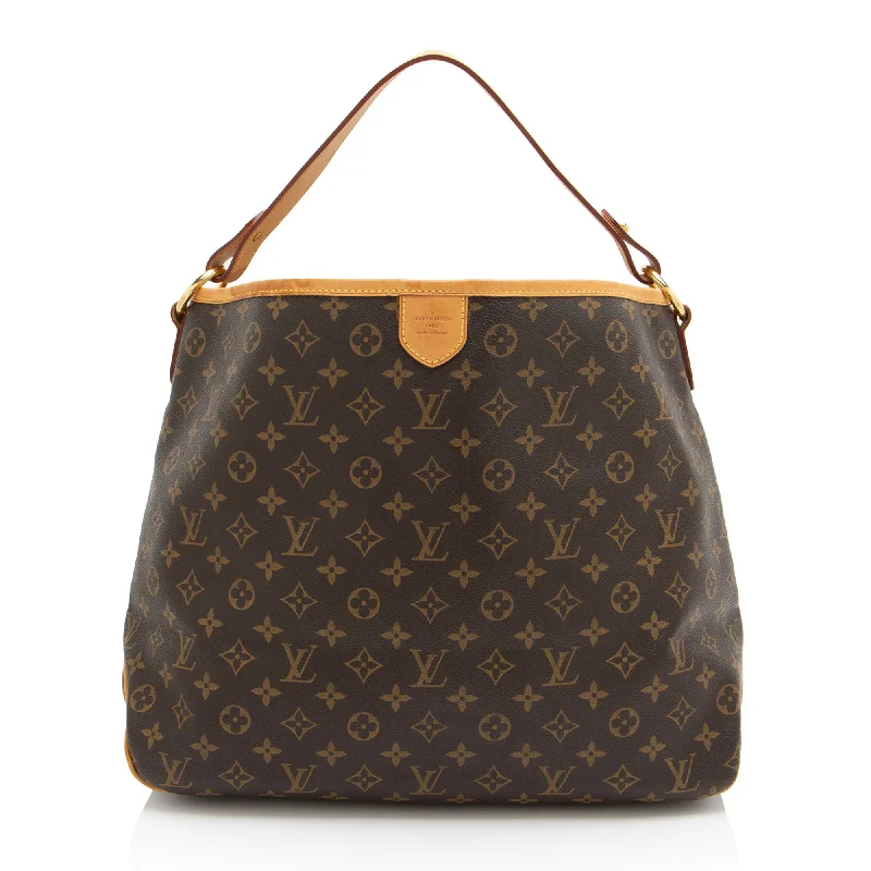 Louis Vuitton Monogram Canvas Delightful MM Shoulder Bag (SHF-OAjeVL)