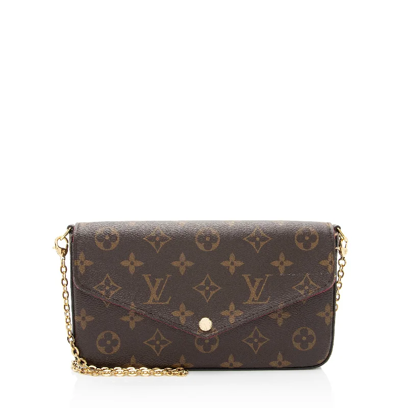 Louis Vuitton Monogram Canvas Felicie Pochette (SHF-VkINgd)