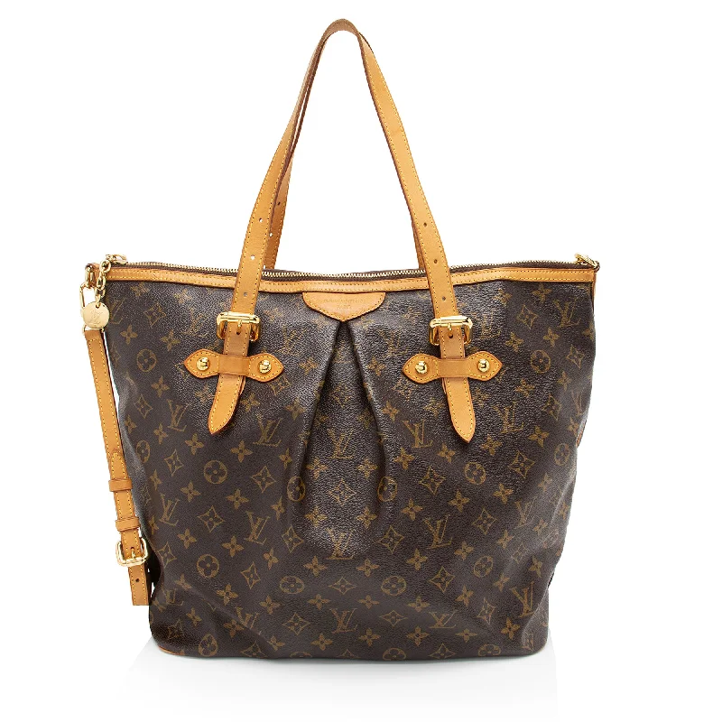 Louis Vuitton Monogram Canvas Palermo GM Tote (SHF-kS6DS5)