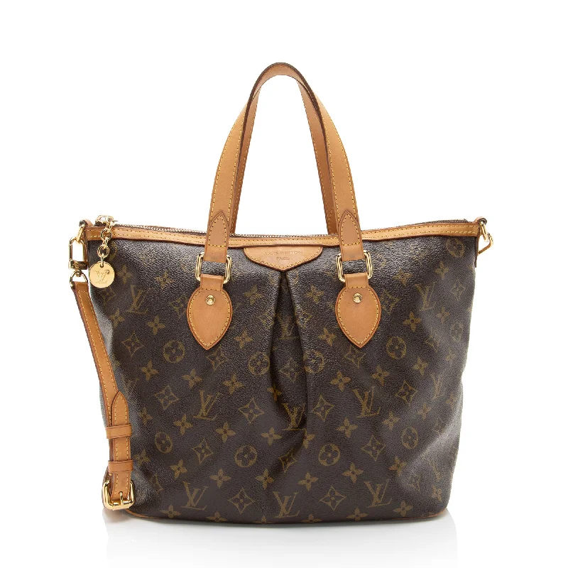 Louis Vuitton Monogram Canvas Palermo PM Tote (SHF-Mhgqhh)