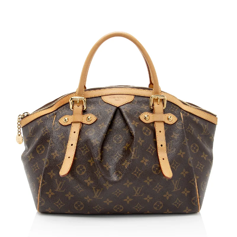 Louis Vuitton Monogram Canvas Tivoli GM Satchel (SHF-667bj5)