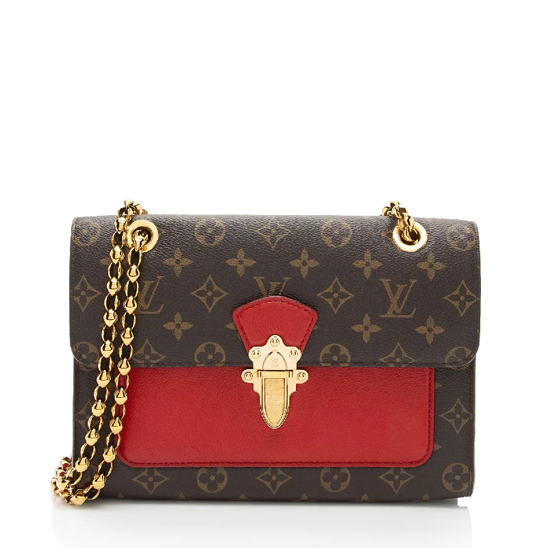 Louis Vuitton Monogram Canvas Victoire Chain Bag (SHF-cjtklU)